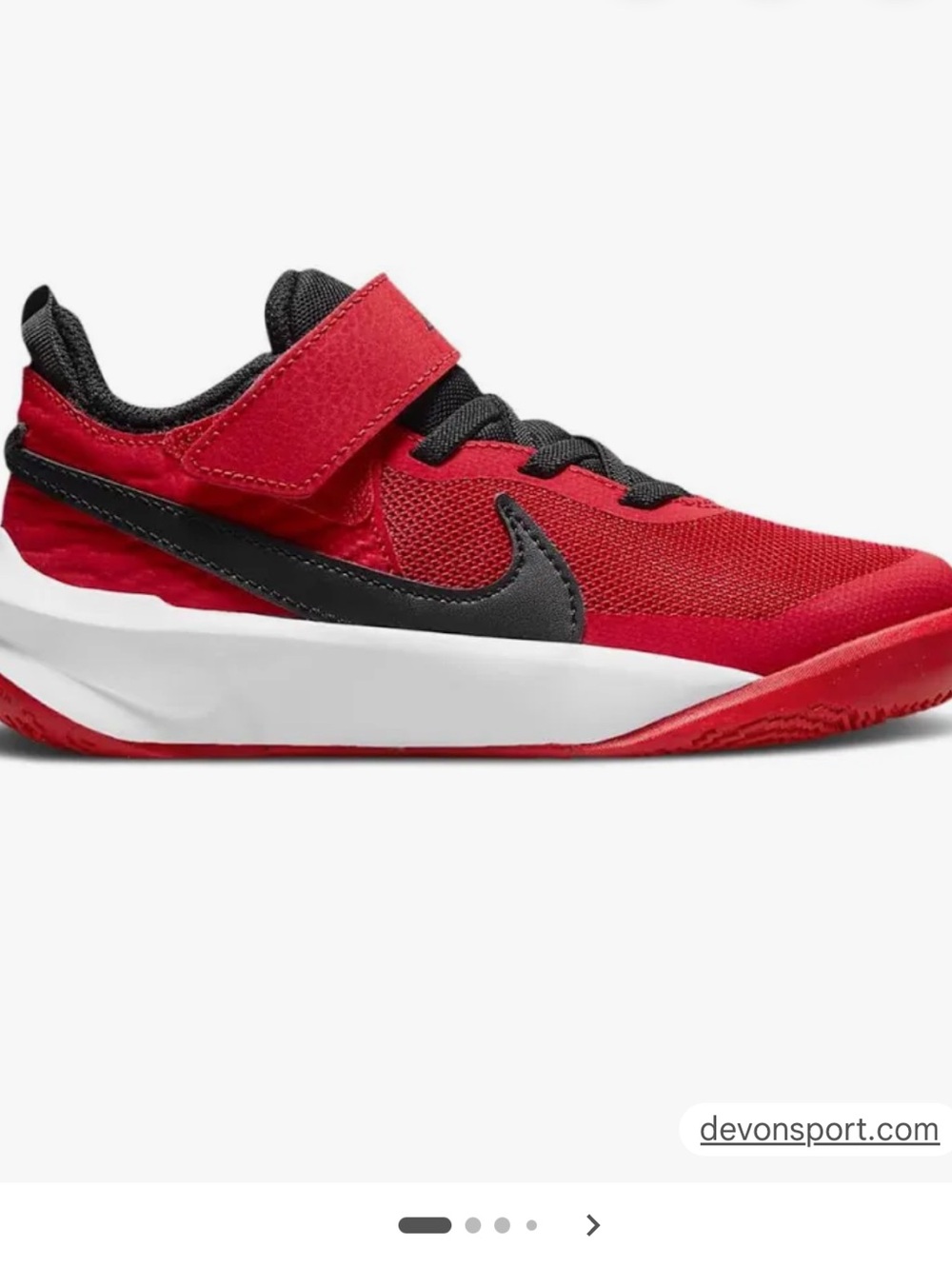 Nike kids Team Hustle D 10 sneakers - Picture 3 of 8